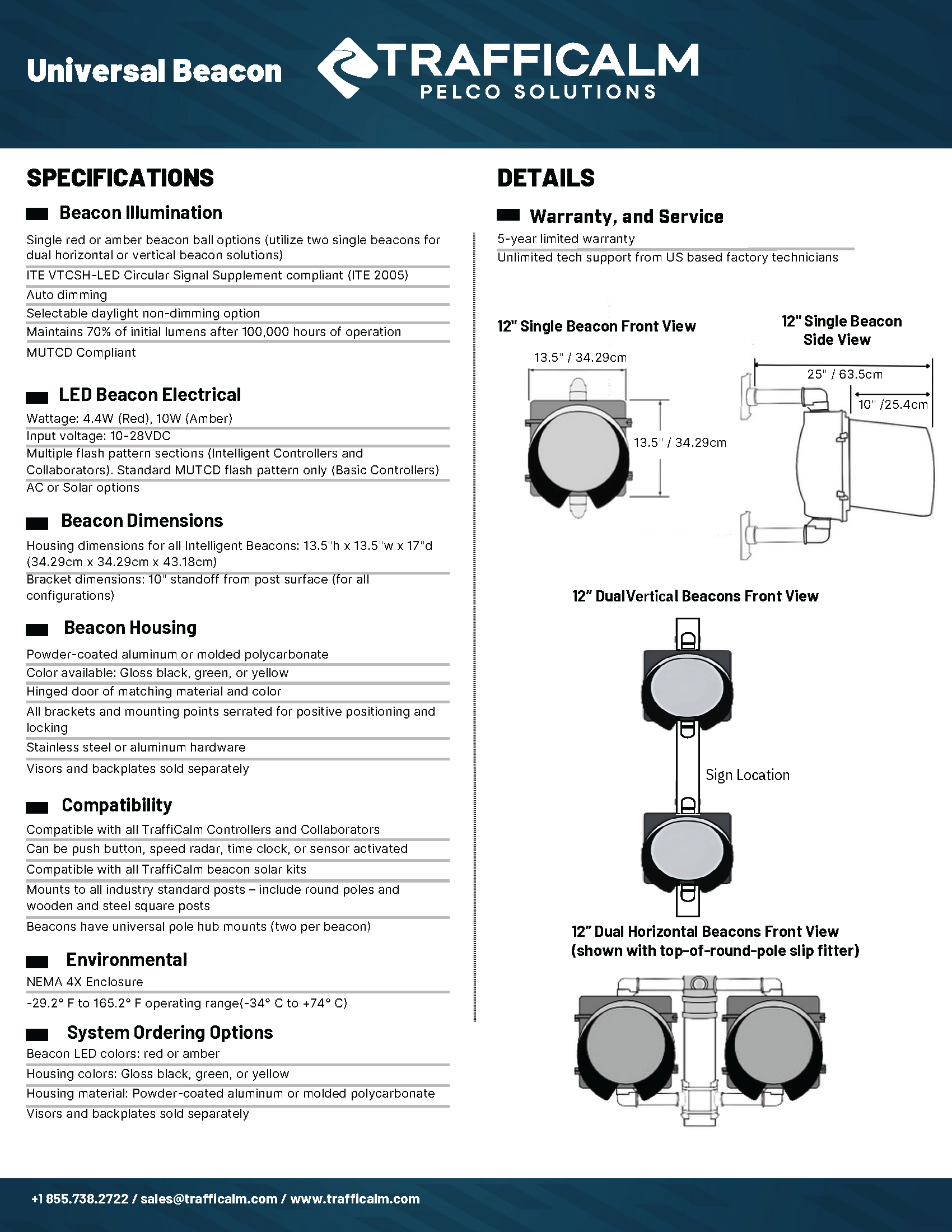 Universal Beacon Data sheet