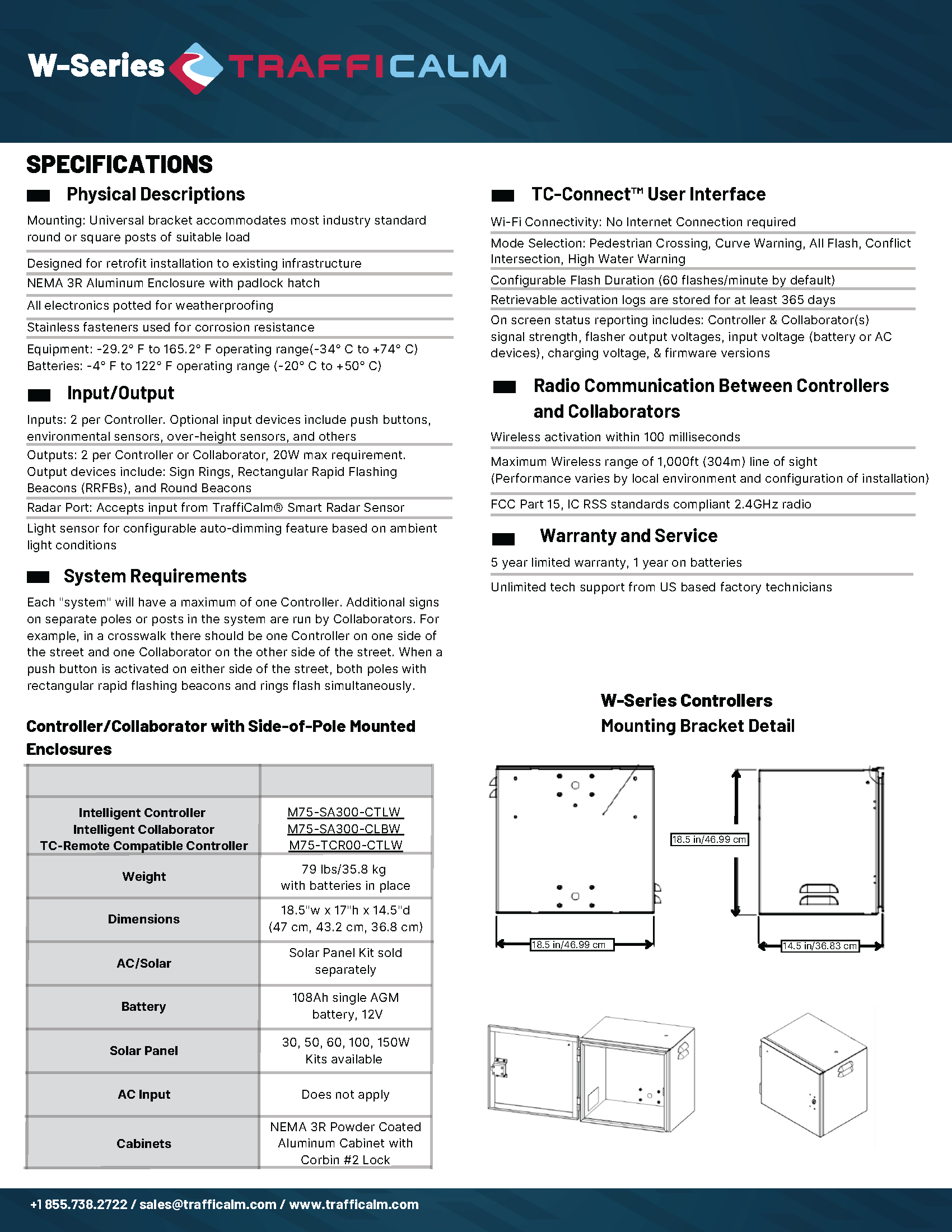 W- Series Datasheet