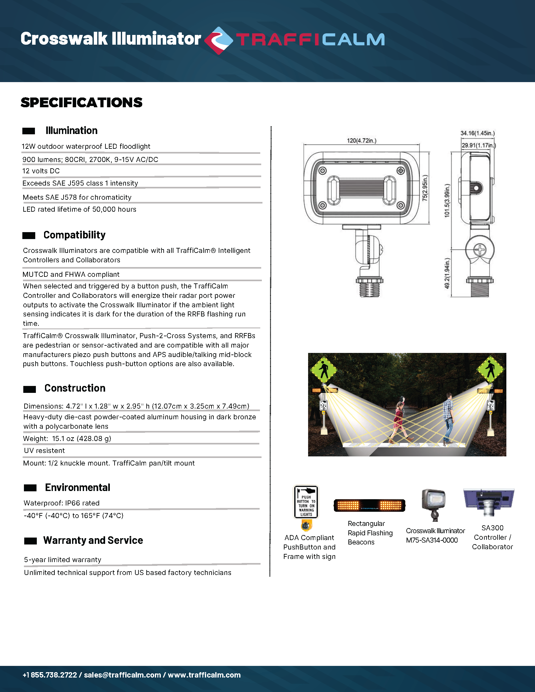 Crosswalk Illuminator Datasheet