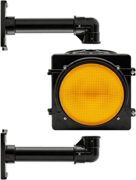 Amber Aluminum Universal Beacon