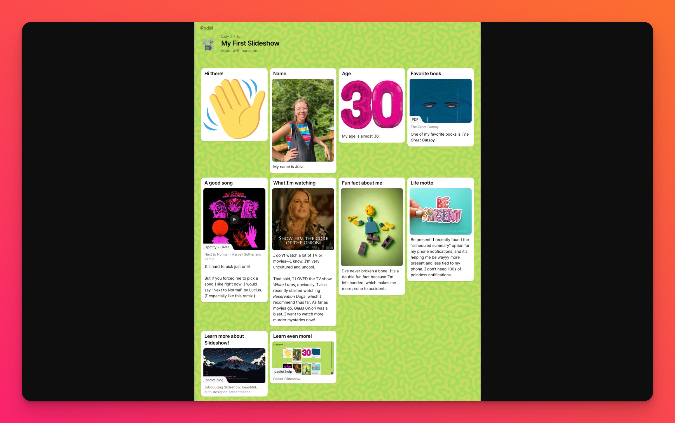 Padlet iniciar sesion