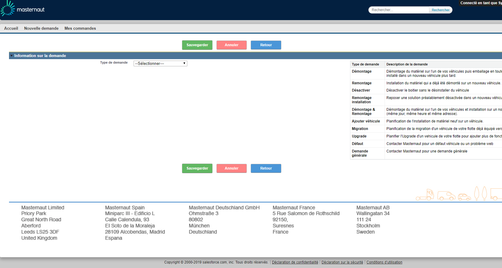 Introduction to the Customer Service Portal - Masternaut Support