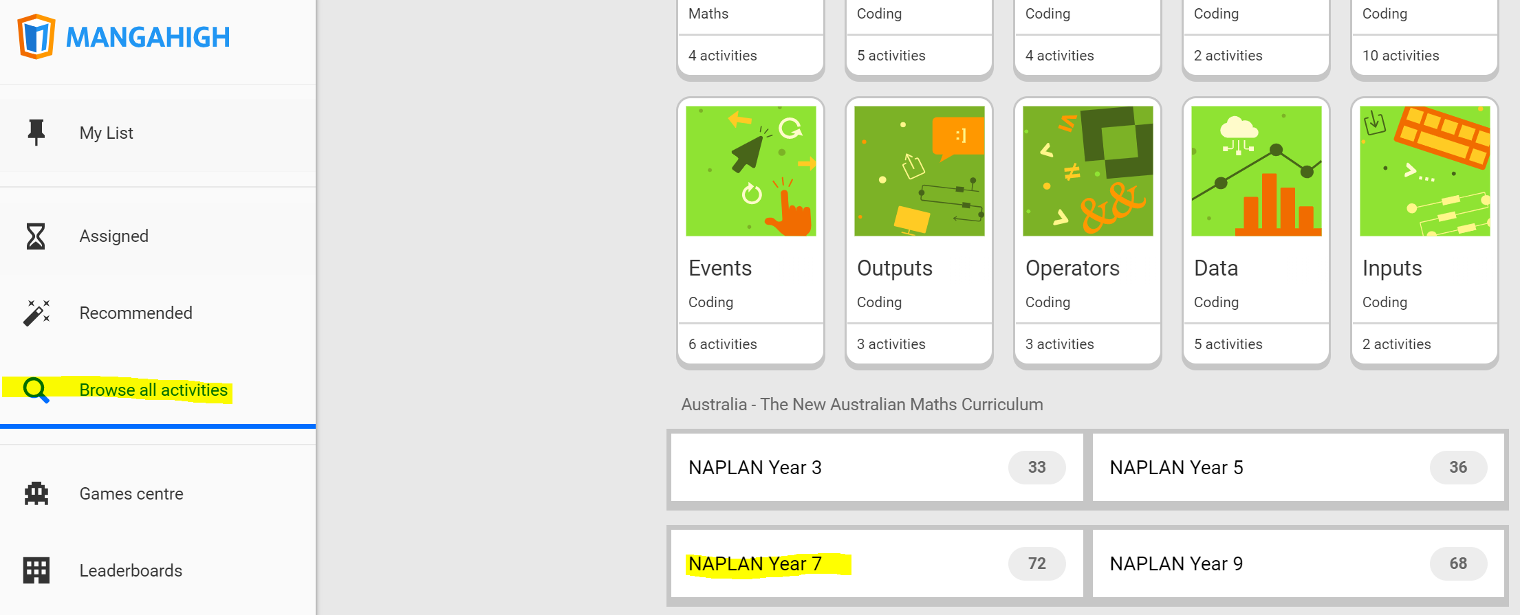 www myschool com au naplan