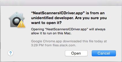 software compatible with neat scanner for mac